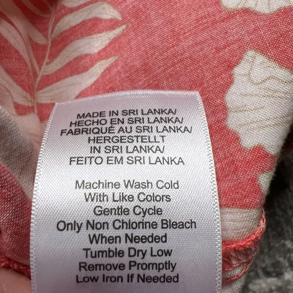 BedHead Pajama Shorts Women's Medium Red White Floral Print Sleep Lounge Organic - Picture 7 of 8